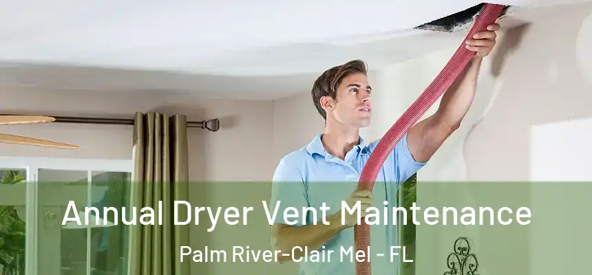 Annual Dryer Vent Maintenance Palm River-Clair Mel - FL